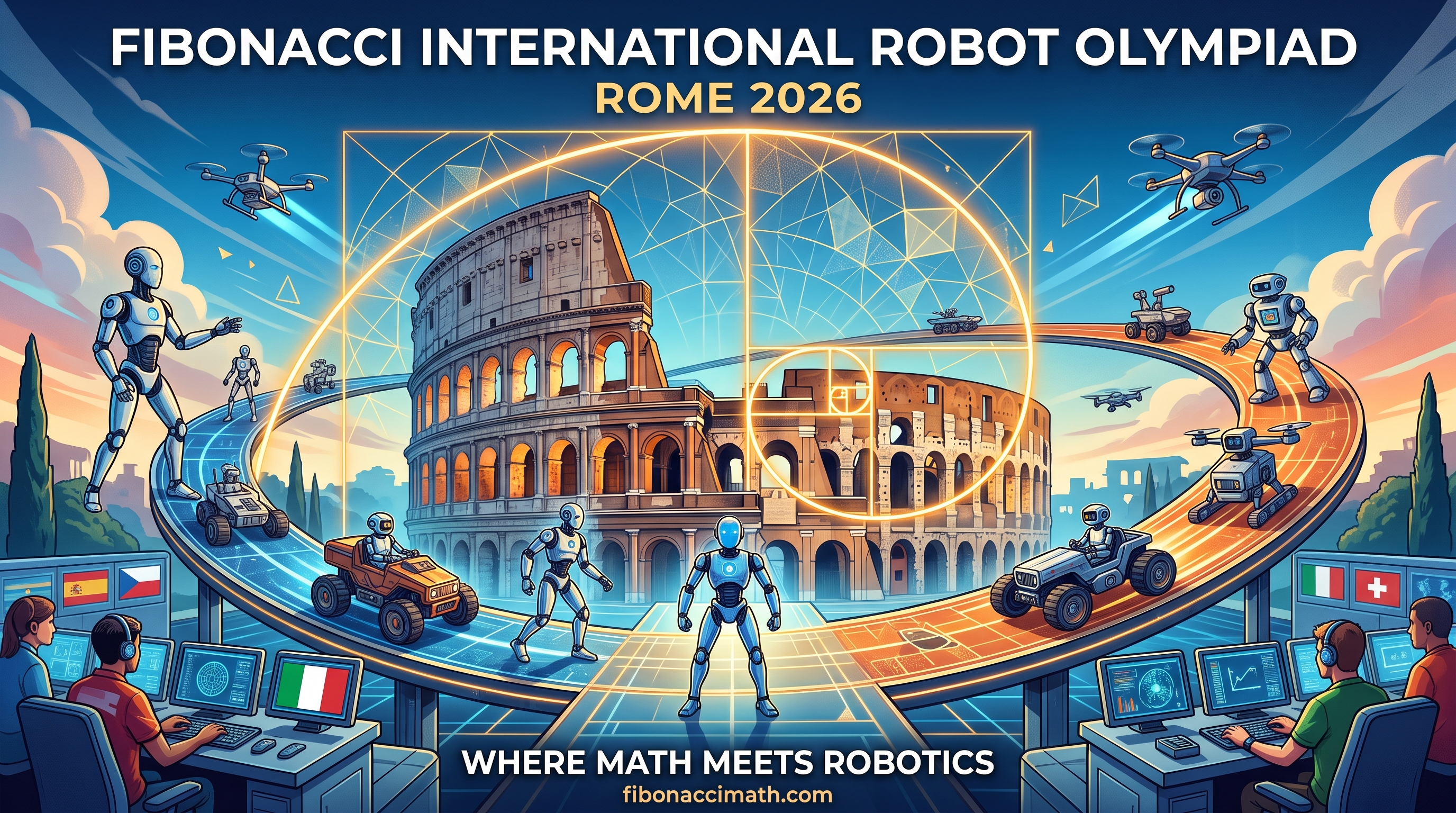 Fibonacci International Robot Olympiad, Rome 2026